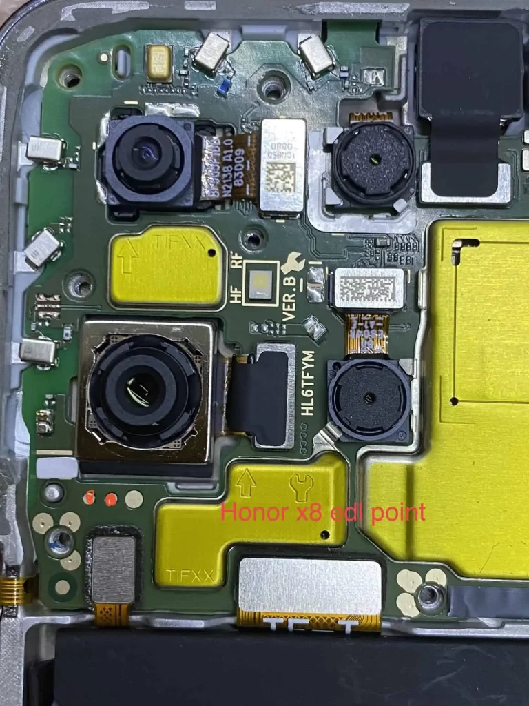 Honor x8 tfy lx3 testpoint